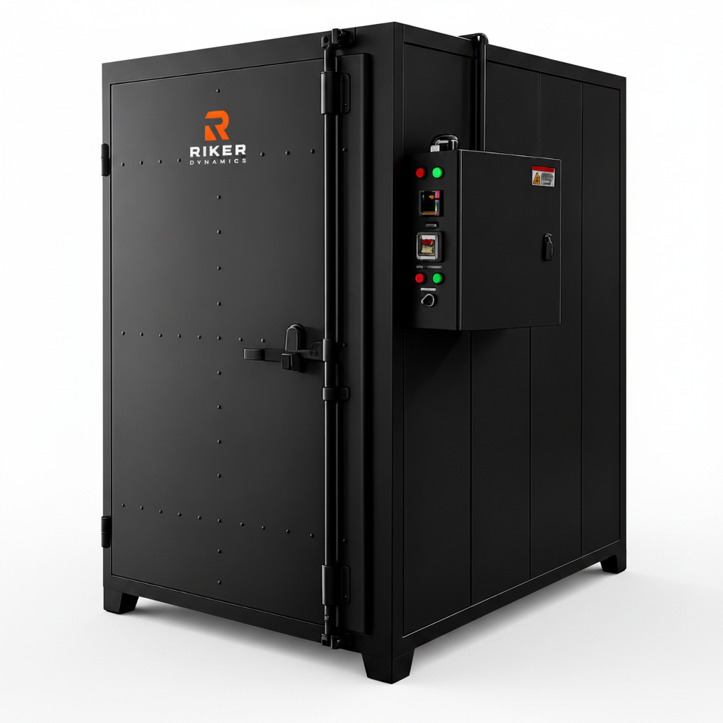 Riker Dynamics 4' x 4' x 7' Powder Coating Oven