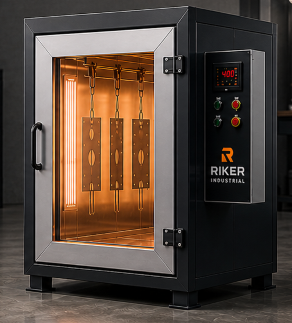 Riker Industrial Powder Coating Oven (4' x 4' x 6')